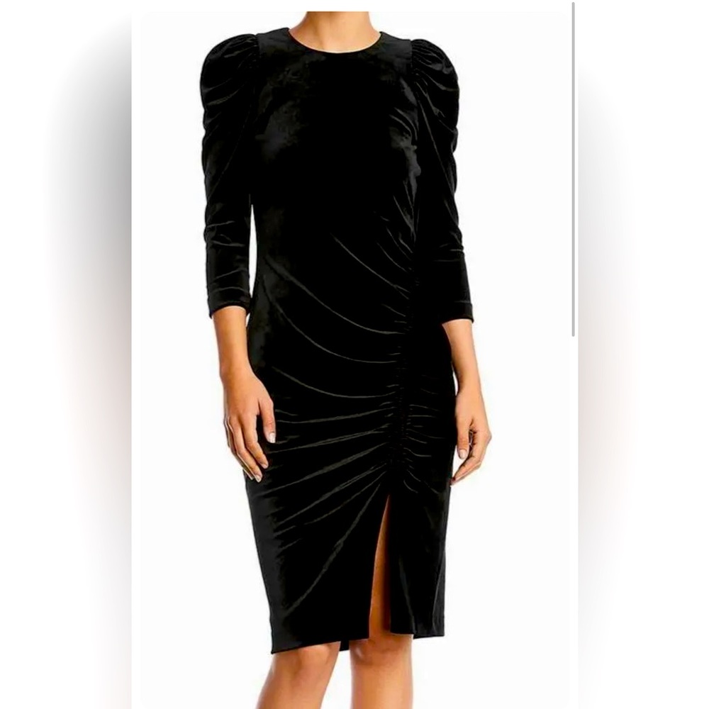 Bailey 44, black, puff sleeve dress, size Small